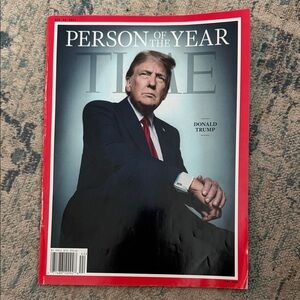 Magazine Person of the Year Edition - Red Cover